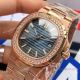 Swiss Replica Patek Philippe Nautilus 5711 Rose Gold Blue Watches (8)_th.jpg